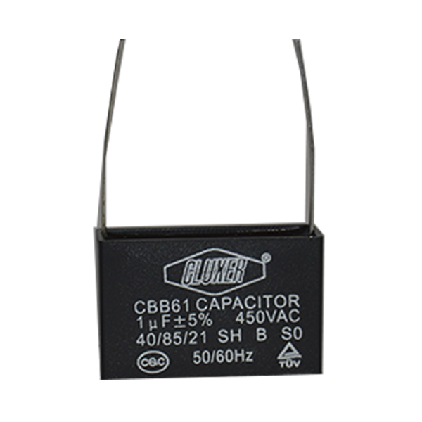 Capacitor 1Mf 450 Vac Soldable Para Motor Electronica / Cluxer - CXCSOL4401