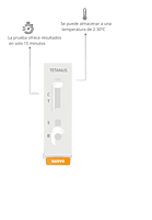 Prueba rápida en cassette para detección cualitativa de anticuerpos a la toxina del Tétanos -Caja con 40 pruebas- Certum