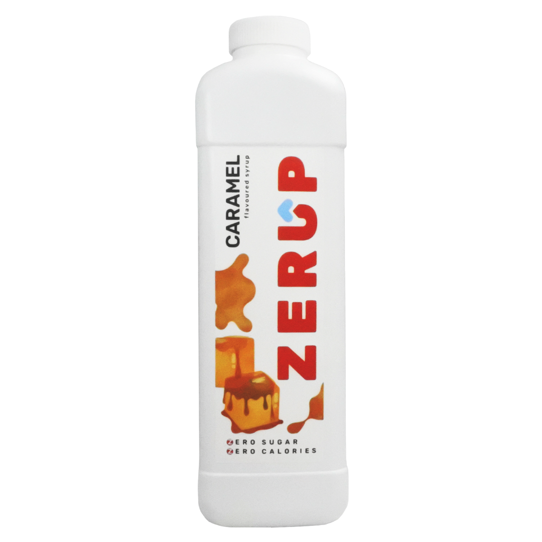 Zerup Zero Sugar Caramel Syrup 1L