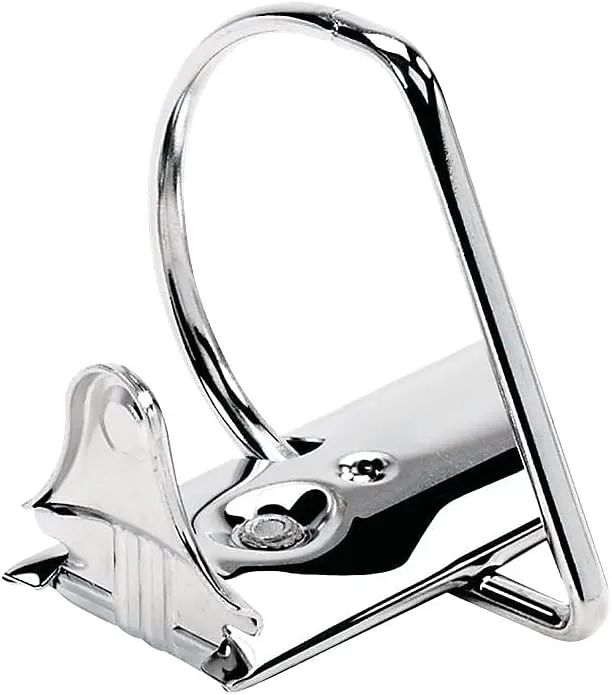 CARDINAL ClearVue Slant-D D-Ring Tabloid Binder, 11 x 17, White