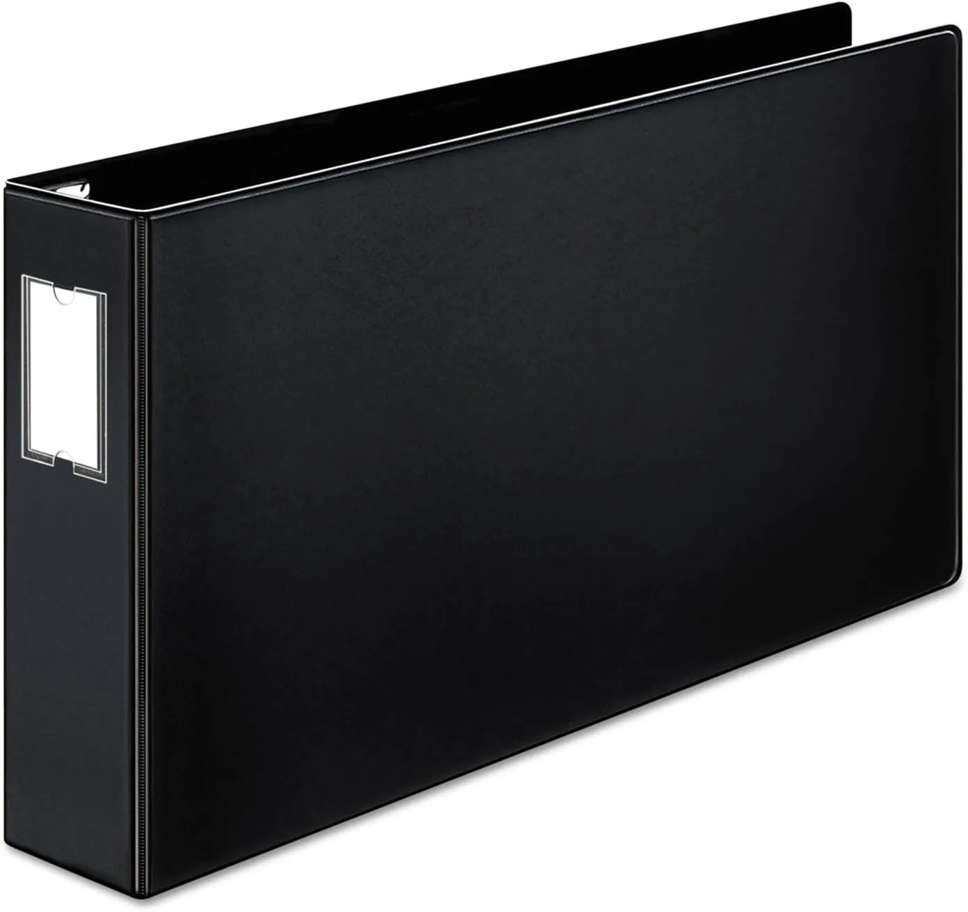 Cardinal® Premier 11" x 17" Binder, Easy Open® Locking Slant-D® Rings, 3", 650-Sheet Capacity, Black with Spine Label Holder