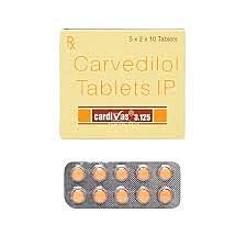 CARDIVAS 3.125 TAB