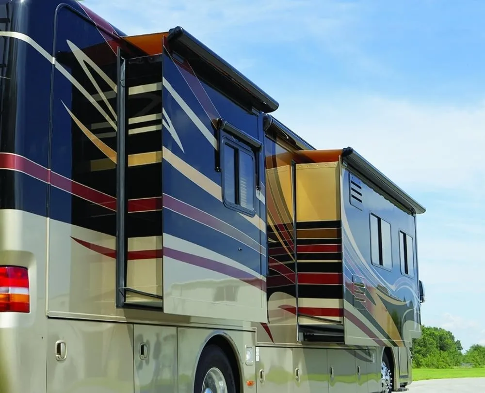 Carefree (UQ15762JV) Black Fabric SideOut Kover III Awning