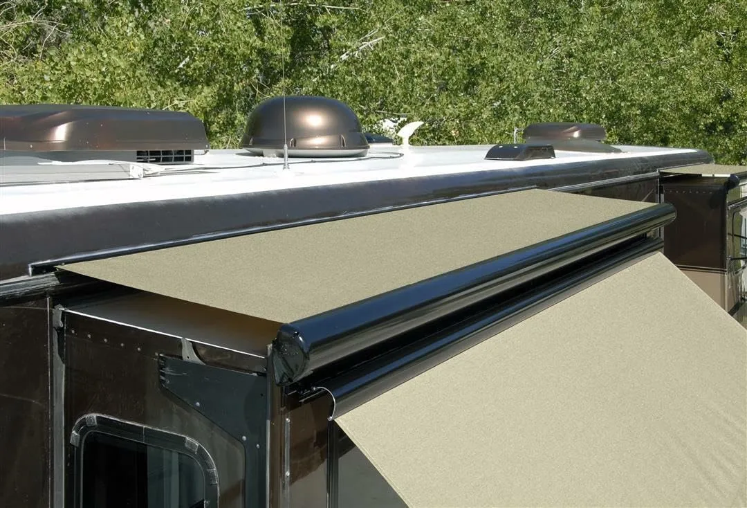 Carefree (UQ15762JV) Black Fabric SideOut Kover III Awning
