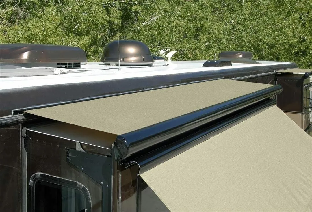 Carefree (UQ15762JV) Black Fabric SideOut Kover III Awning
