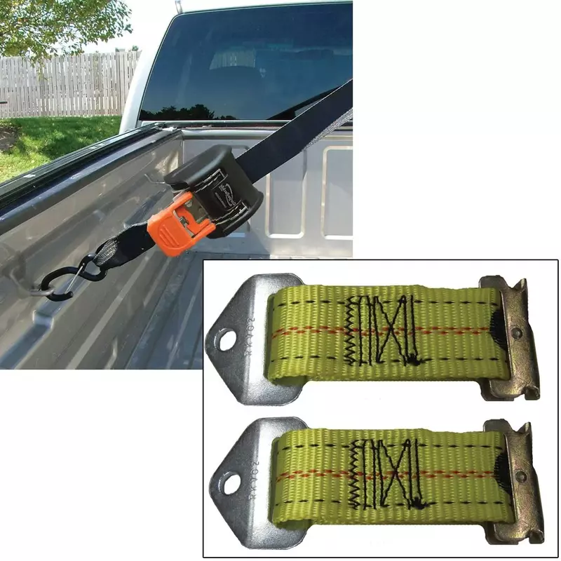 CargoBuckle F14087 E-Track Adapter Straps 2-Pack