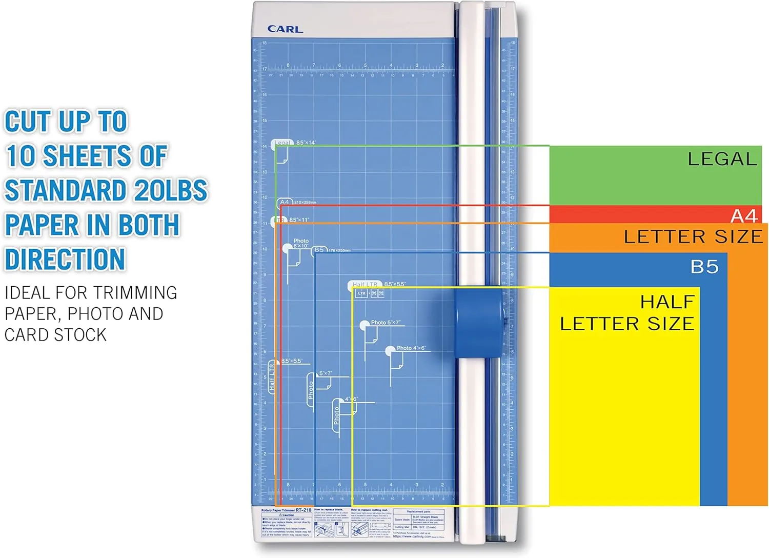 CARL Professional Rotary Paper Trimmer