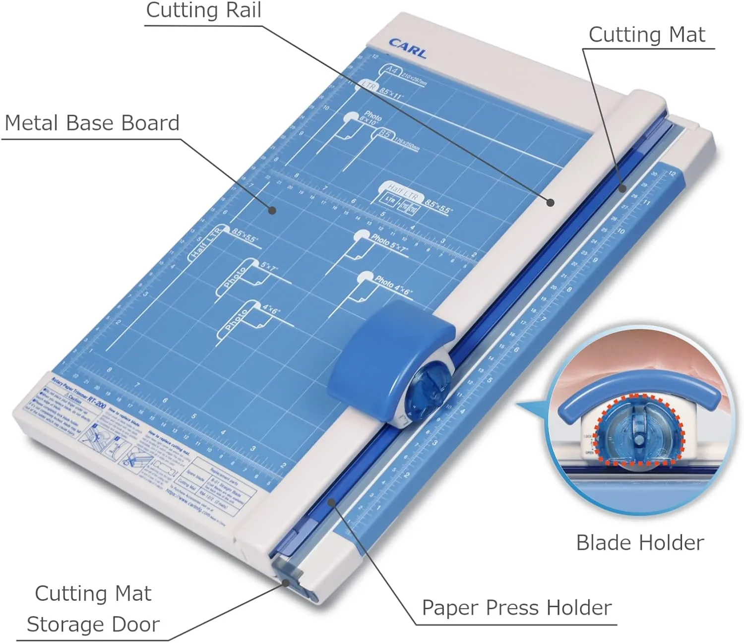 CARL Professional Rotary Paper Trimmer