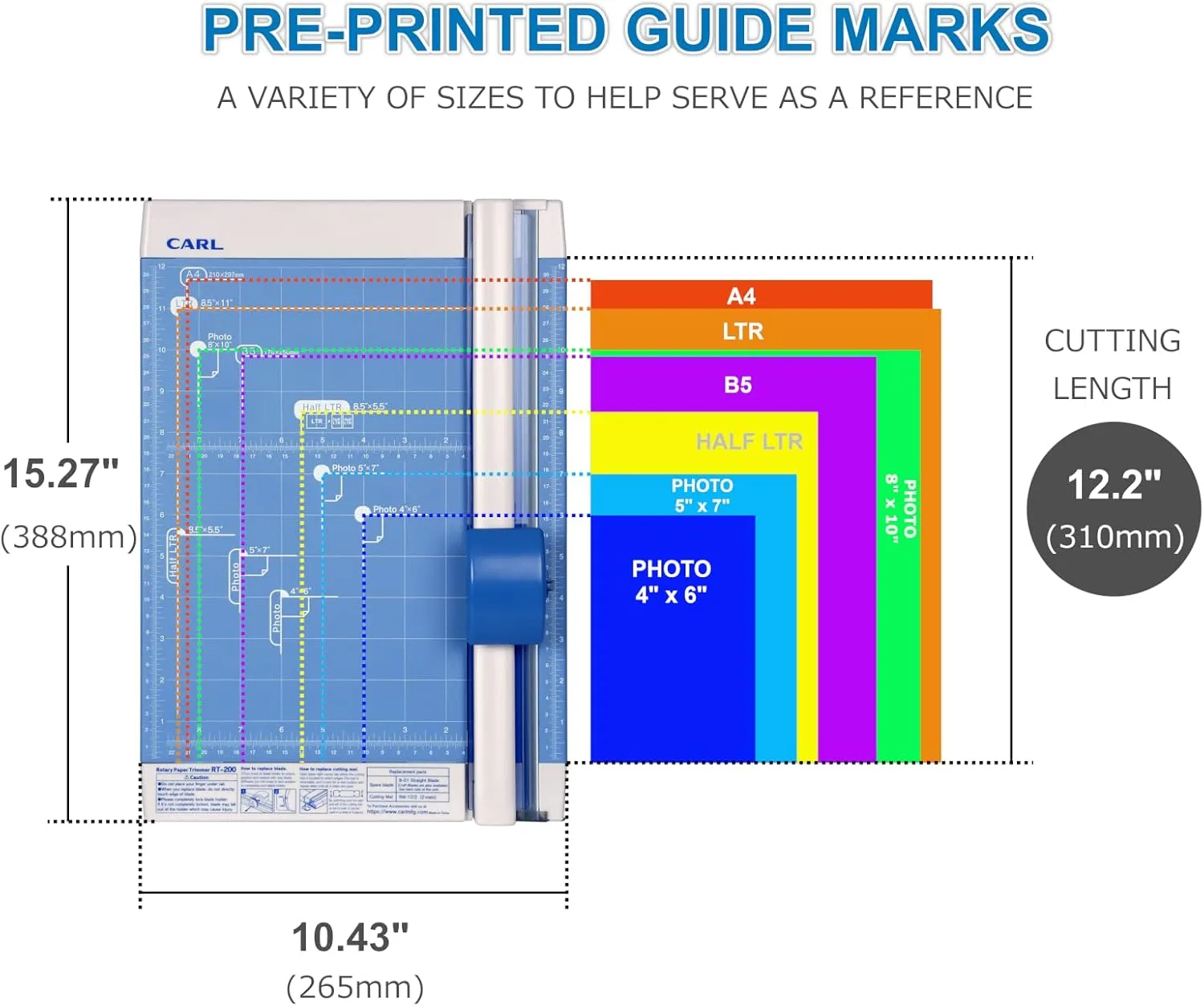 CARL Professional Rotary Paper Trimmer