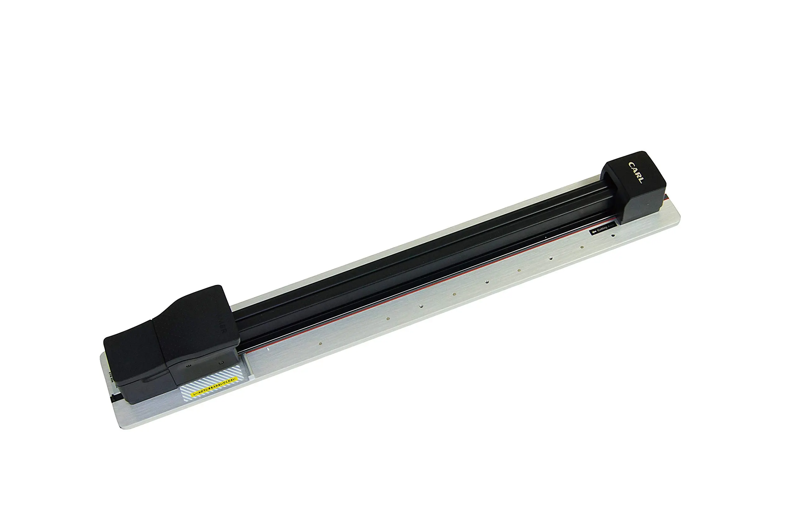 CARL X-trimmer Paper Trimmer, 80-Sheet Capacity, 20in Cut Length, Black/Silver