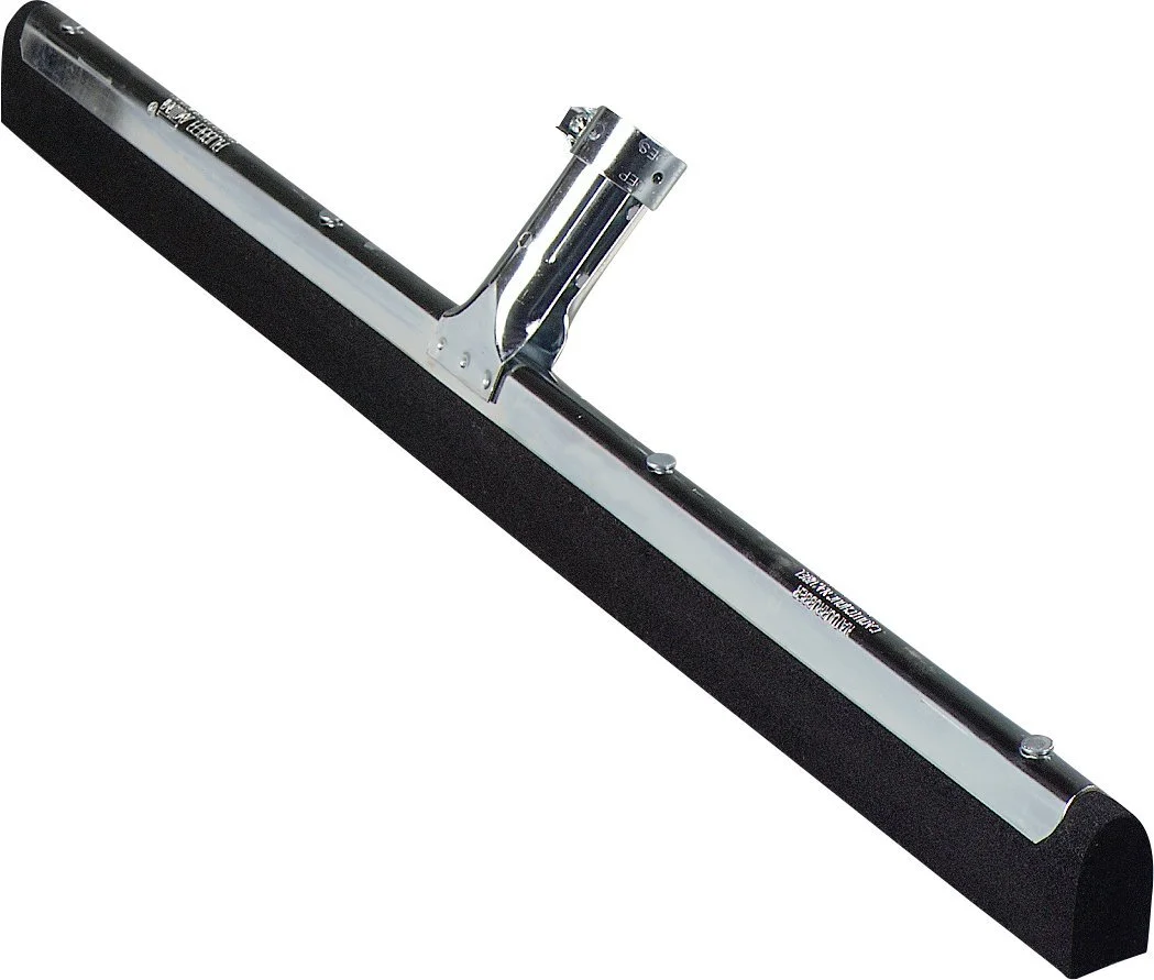 SPARTA Flo-Pac Double Foam Floor Rubber Squeegee Window Squeegee with Heavy Duty Steel Frame for Floor, Bathroom, Kitchen