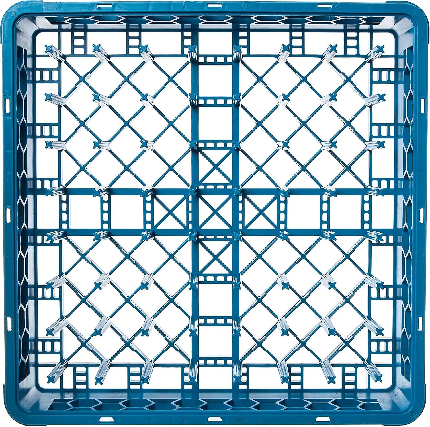 Carlisle FoodService Products RP-14 Blue Color, Polypropylene OptiClean All Purpose Plate and Tray Rack
