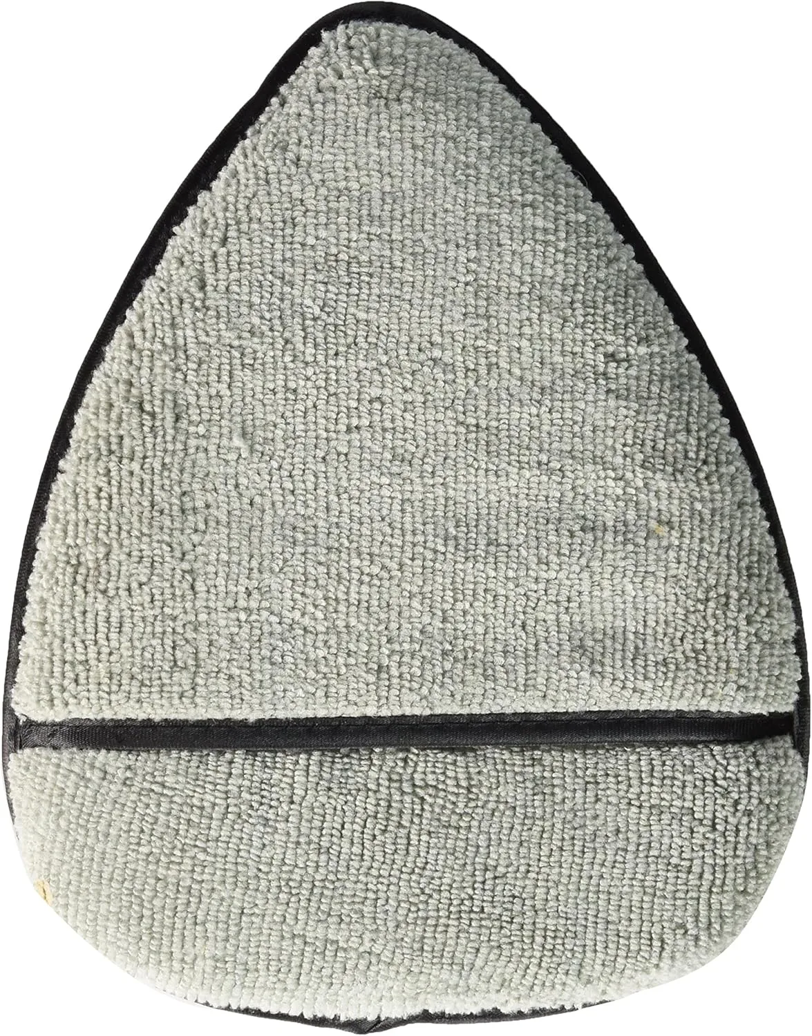 Carrand 2-in-1 Microfiber Wheel Detailer Wash Mitt, 8 x 6 inches, Grey