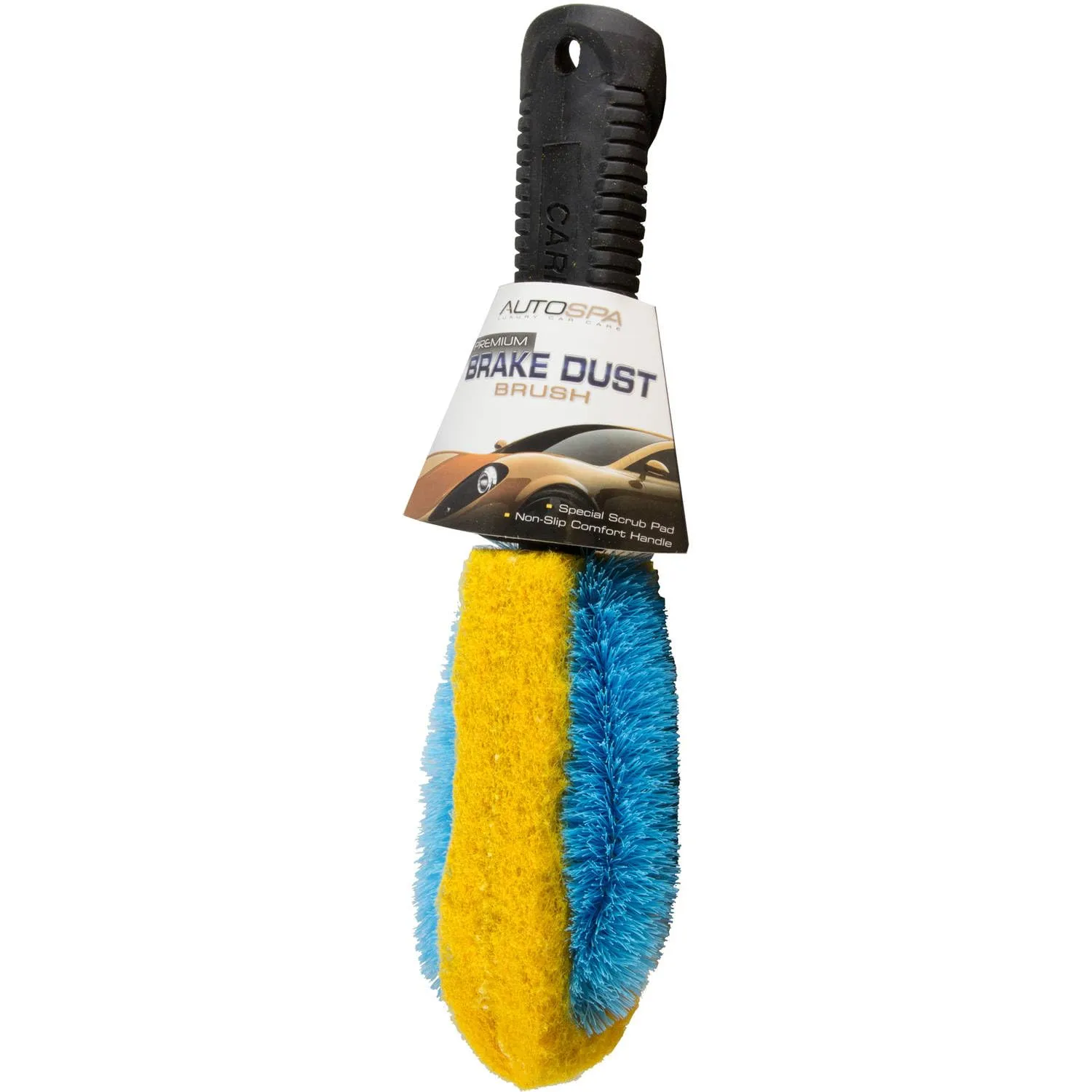 Carrand AutoSpa Deluxe Grip Tech Wheel and Brake Dust Brush