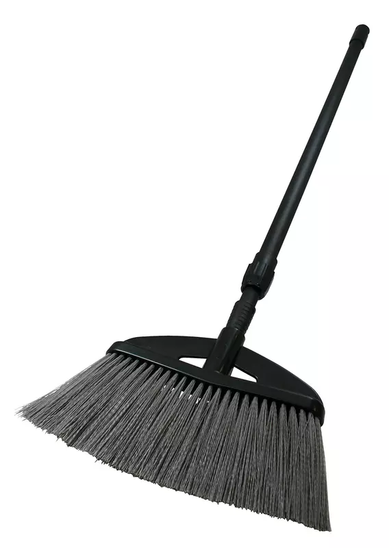 Carrand 67613 Expandable Outdoor Broom, Black