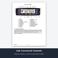 Carrier Supra Cab Command controller keypad and display