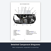 Carrier Supra truck refrigeration unit components diagram