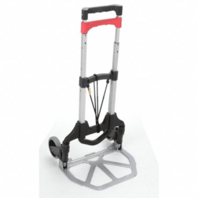 Carretilla Manual Plegable, Material Aluminio/Polipropileno, Capacidad de Carga de 175 lb Carretilla Manual Plegable, Material Aluminio/Polipropileno, Capacidad de Carga de 175 lb