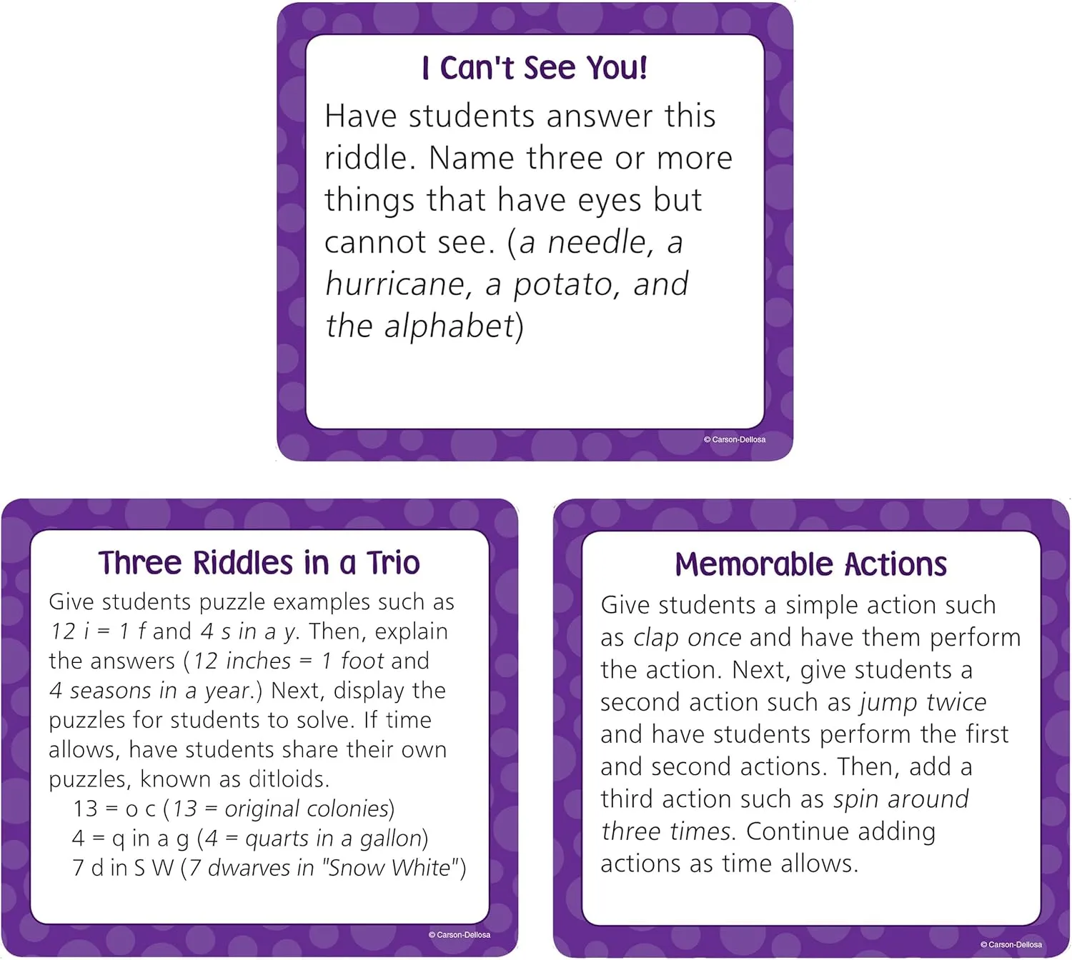 Carson-Dellosa Brain Breaks Curriculum Cut-Outs, Brain Benders, Grades K-5