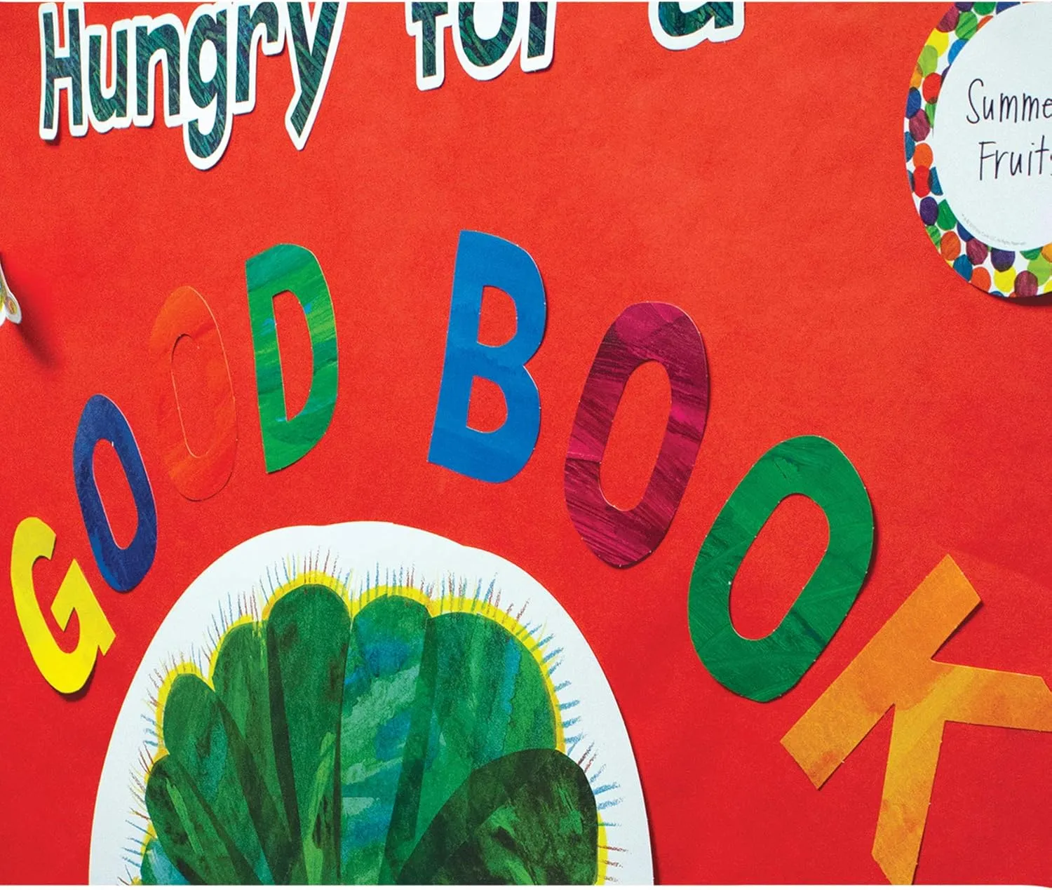 World of Eric Carle 219 Colorful Bulletin Board Letters for Classroom, Eric Carle Numbers & Letters Bulletin Board Cutouts