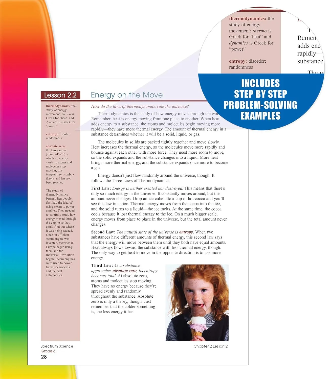 Carson-Dellosa Spectrum Science Workbook, Grade 6