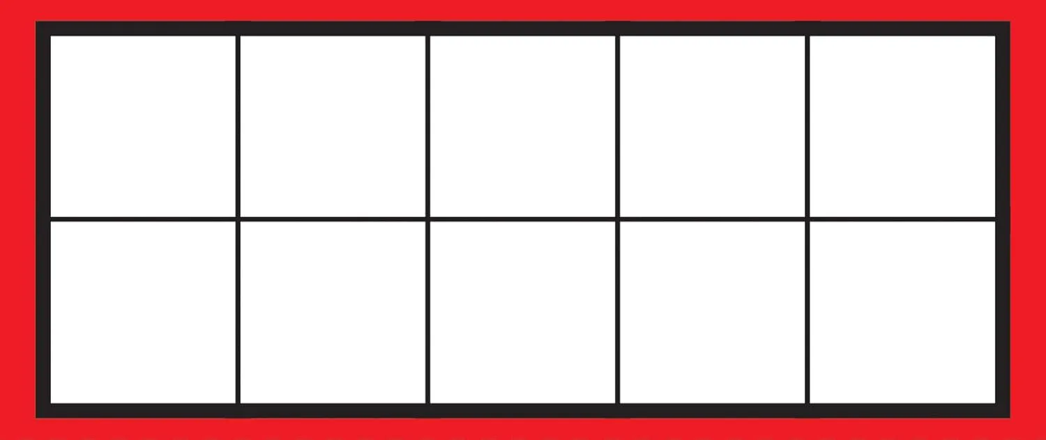 Carson Dellosa 484-Piece Ten Frames and Counters Math Manipulatives, Math Classroom Cutouts, Math Classroom Decorations