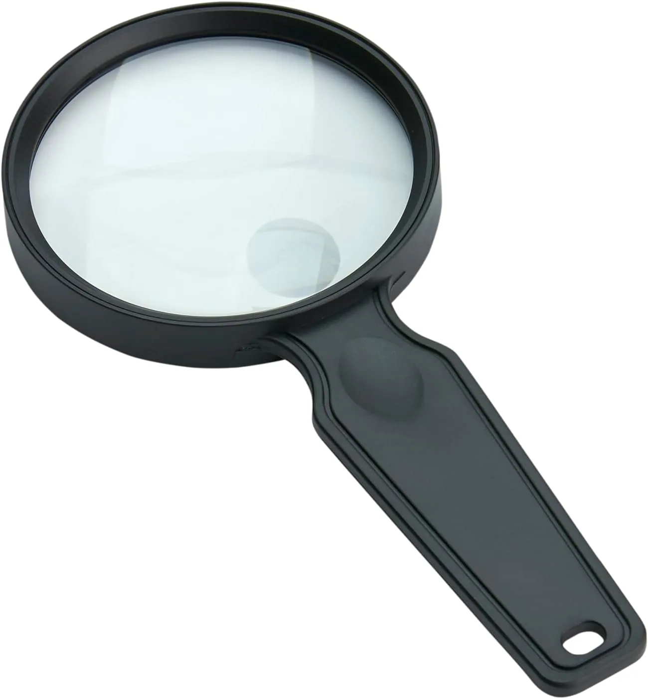 Carson MagniView 2X Power Compact and Lightweight Hand-Held Magnifier with 4.5X Spot Lens for Reading, Hobby, Crafts, Inspection and Low Vision Tasks (DS-36)