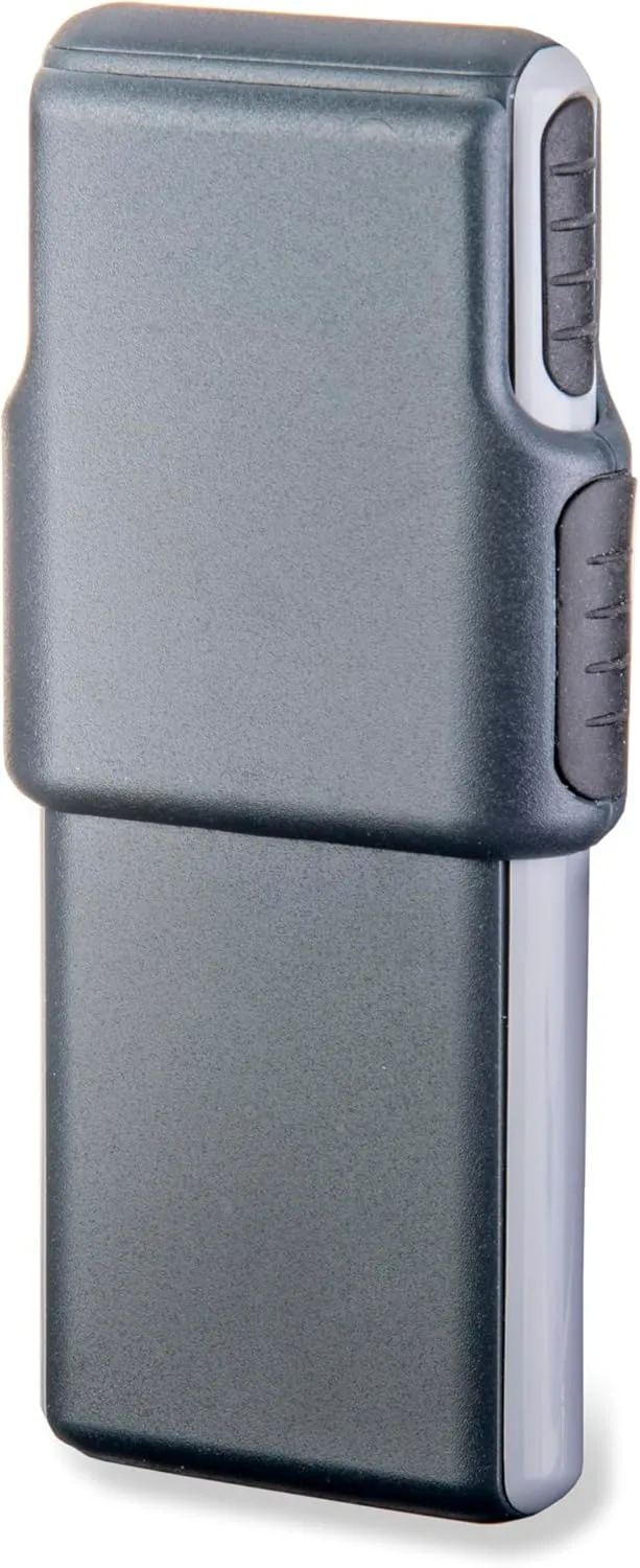 Carson MiniBrite 3x Power LED Lighted Slide Out Magnifier with Protective Sleeve (PO-25) Single Pack