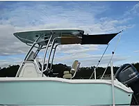 Carver 5' T-Shade T-Top Shade Extension - Black