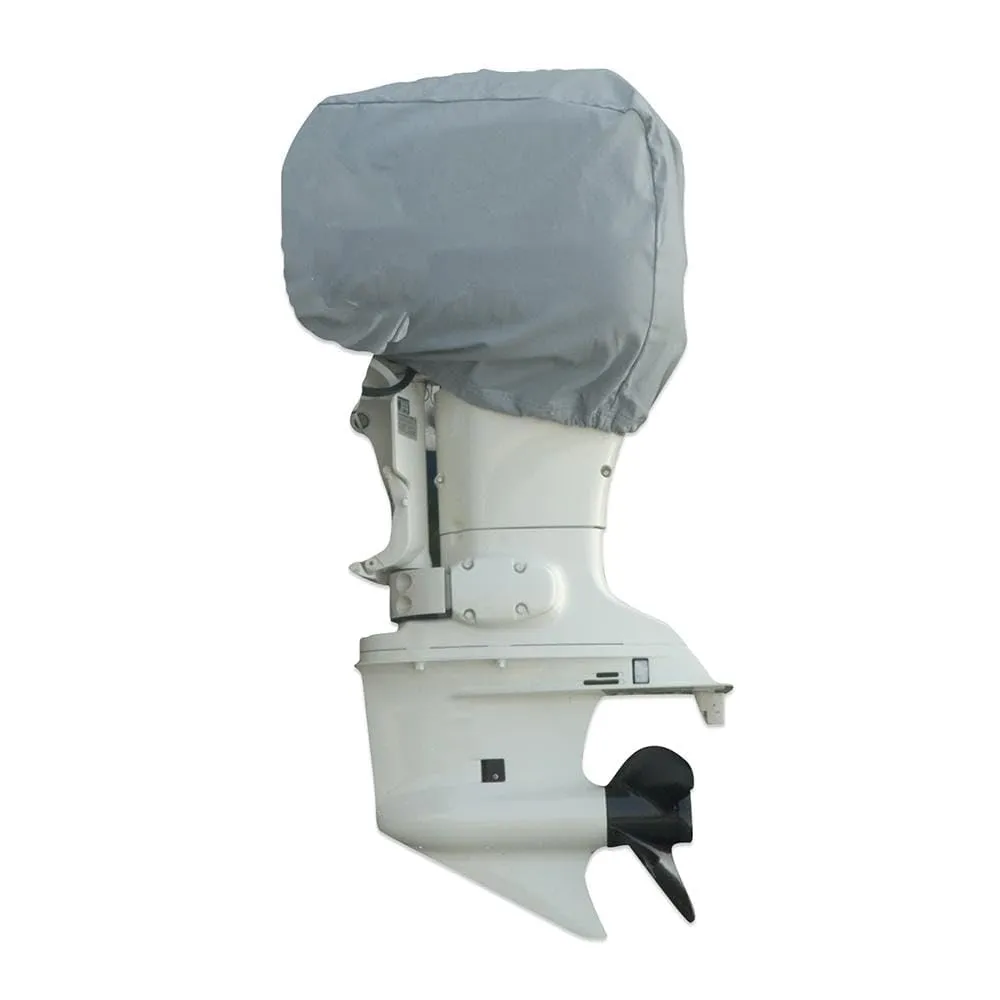 Carver Industries 70002F-10 Universal Outboard Motor Cover - 40 HP to 70 HP, Slate Gray
