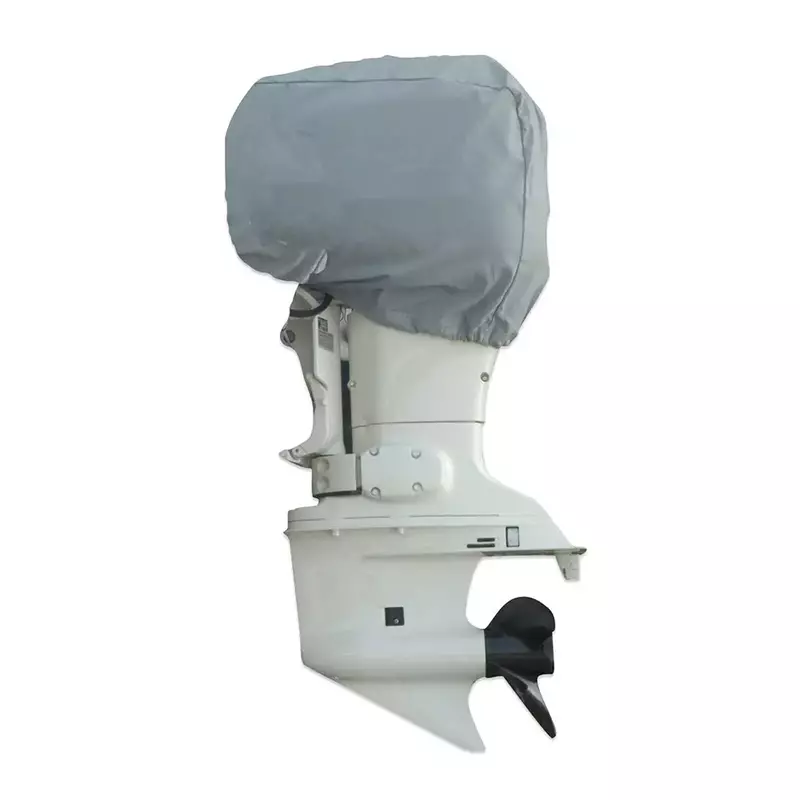 Carver Industries 70009F-10 Universal Outboard Motor Cover - 25 HP, Slate Gray
