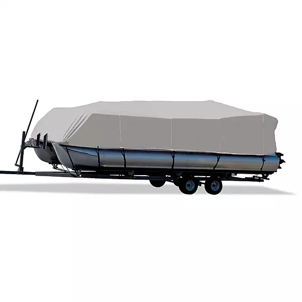 CSR 78009 Flex-Fit Cover for Pontoon Boats - 20' to 22', Haze Gray
