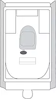 CSR 78009 Flex-Fit Cover for Pontoon Boats - 20' to 22', Haze Gray