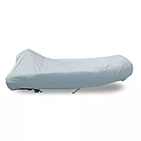 Carver Poly-Flex II Styled-to-Fit Boat Cover f/10.5' Blunt Nose Inflatable Boats - Grey