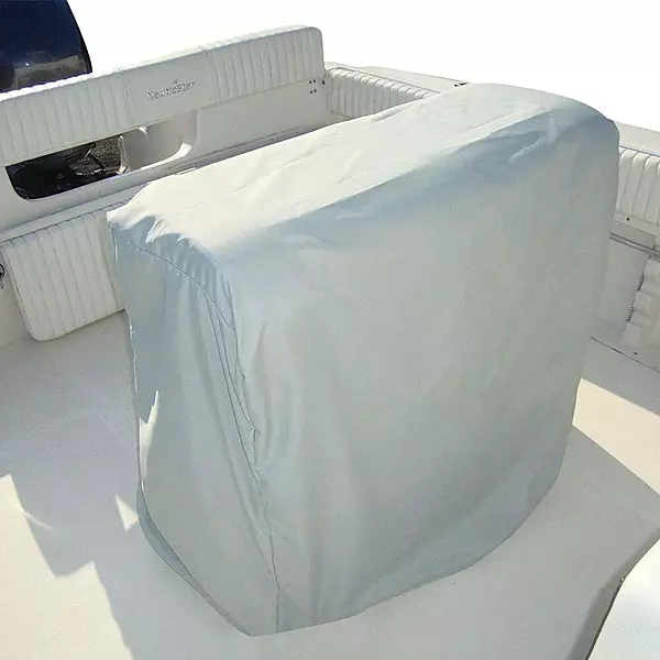 Carver Poly-Flex II Universal Leaning Post Cover - 47" H x 41" W x 24" D - Grey