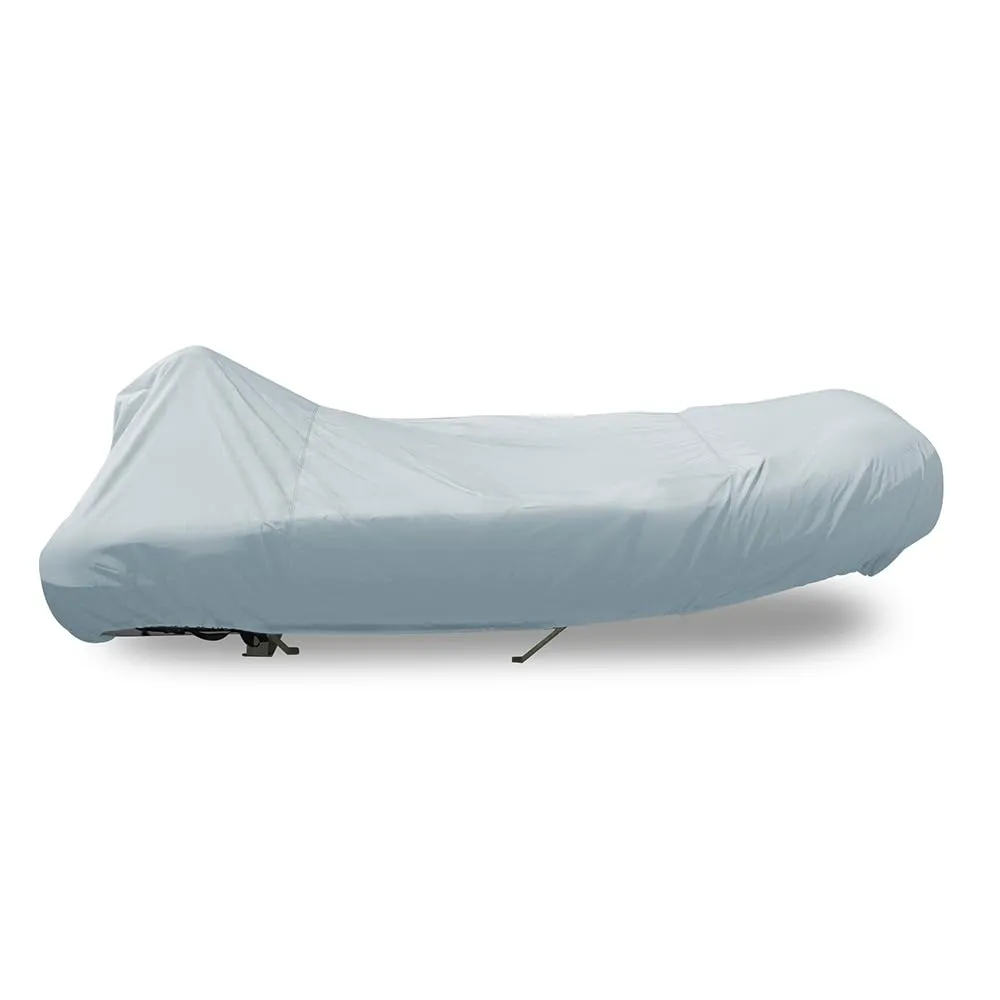 Carver Poly-Flex II Styled-to-Fit Boat Cover f/9.5' Blunt Nose Inflatable Boats - Grey