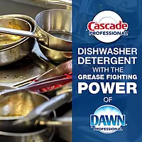 Cascade Professional Automatic Dishwasher Detergent Powder, Fresh Scent, 75 oz Box, 7/Carton