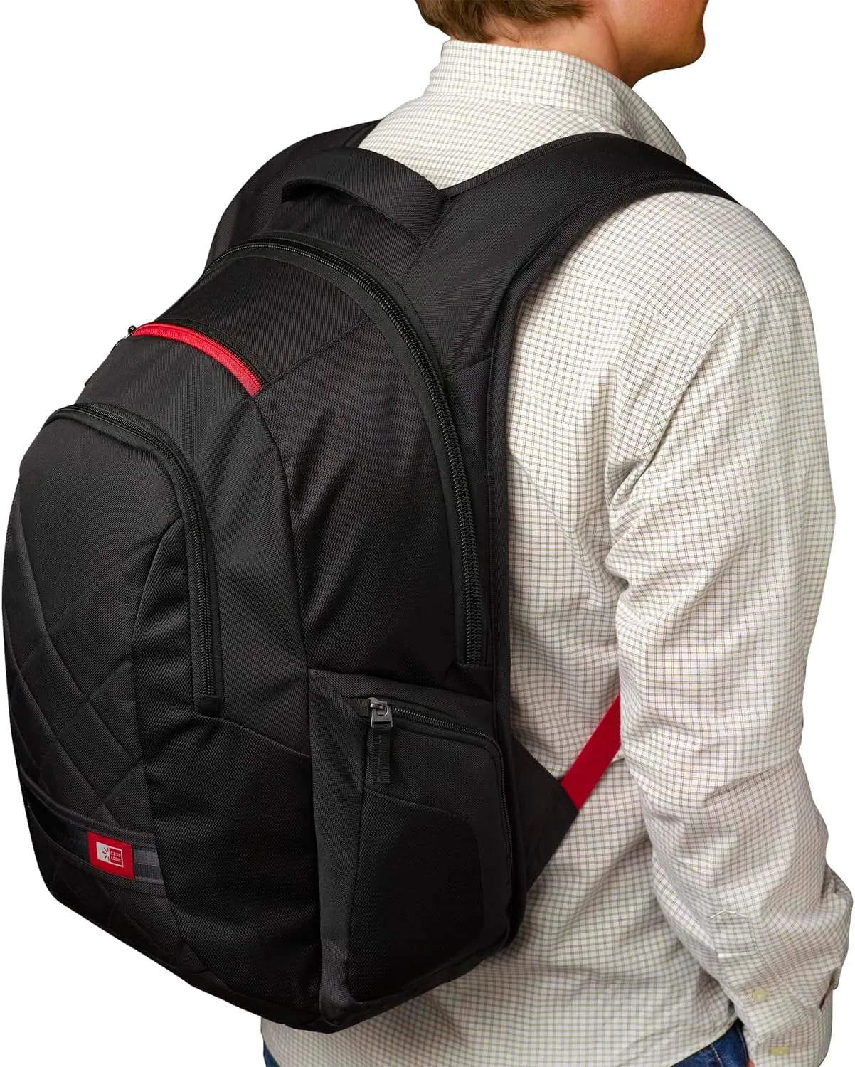 Case Logic 16" Diamond Laptop Backpack - Black