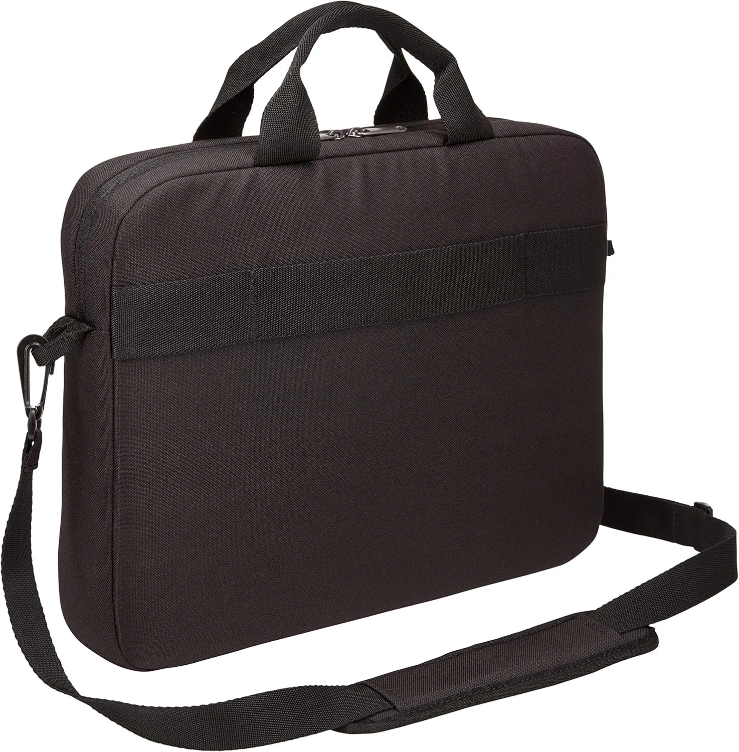 Case Logic Advantage Laptop Attache, Fits Devices Up to 14", Polyester, 14.6 x 2.8 x 13, Black