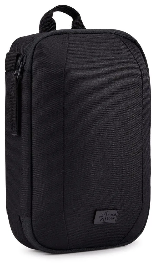Case Logic Polyester Invigo Medium Electronic Case, 9-3/4"H x 5-15/16"W x 2-13/16"D, 73% Recycled, Black