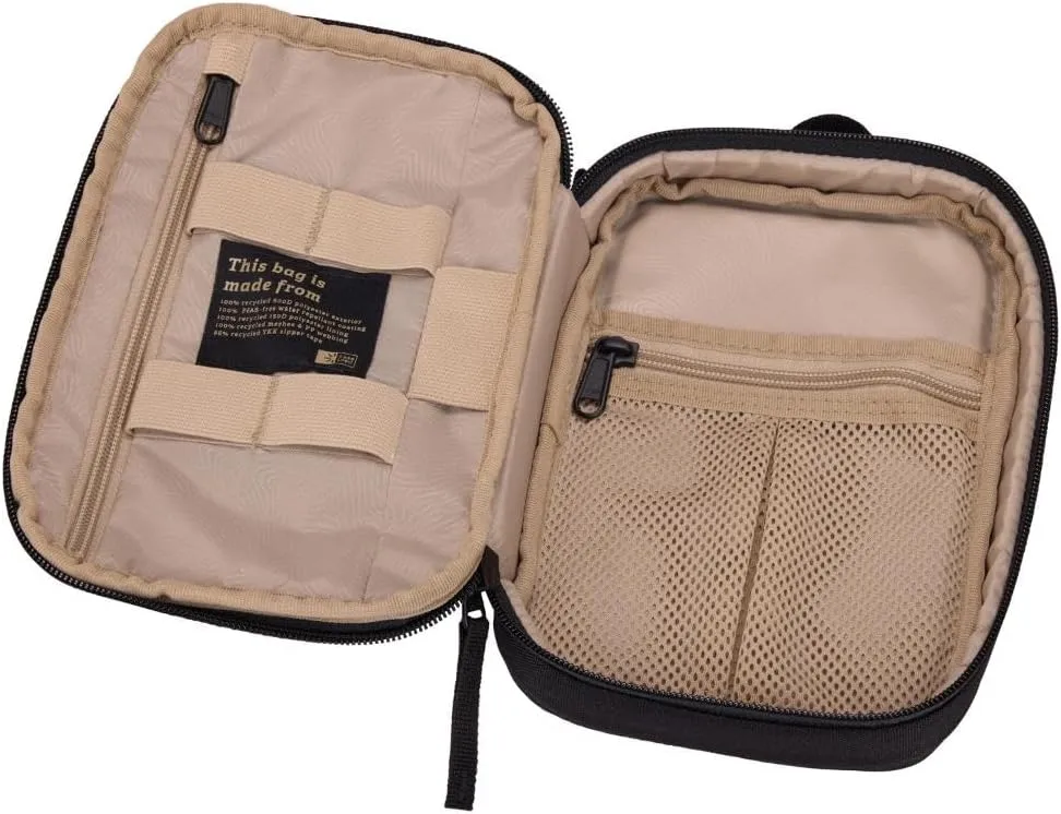 Case Logic Polyester Invigo Medium Electronic Case, 9-3/4"H x 5-15/16"W x 2-13/16"D, 73% Recycled, Black