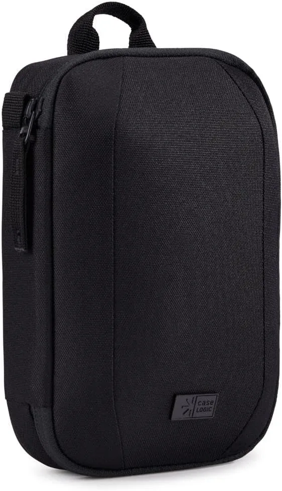 Case Logic Polyester Invigo Medium Electronic Case, 9-3/4"H x 5-15/16"W x 2-13/16"D, 73% Recycled, Black