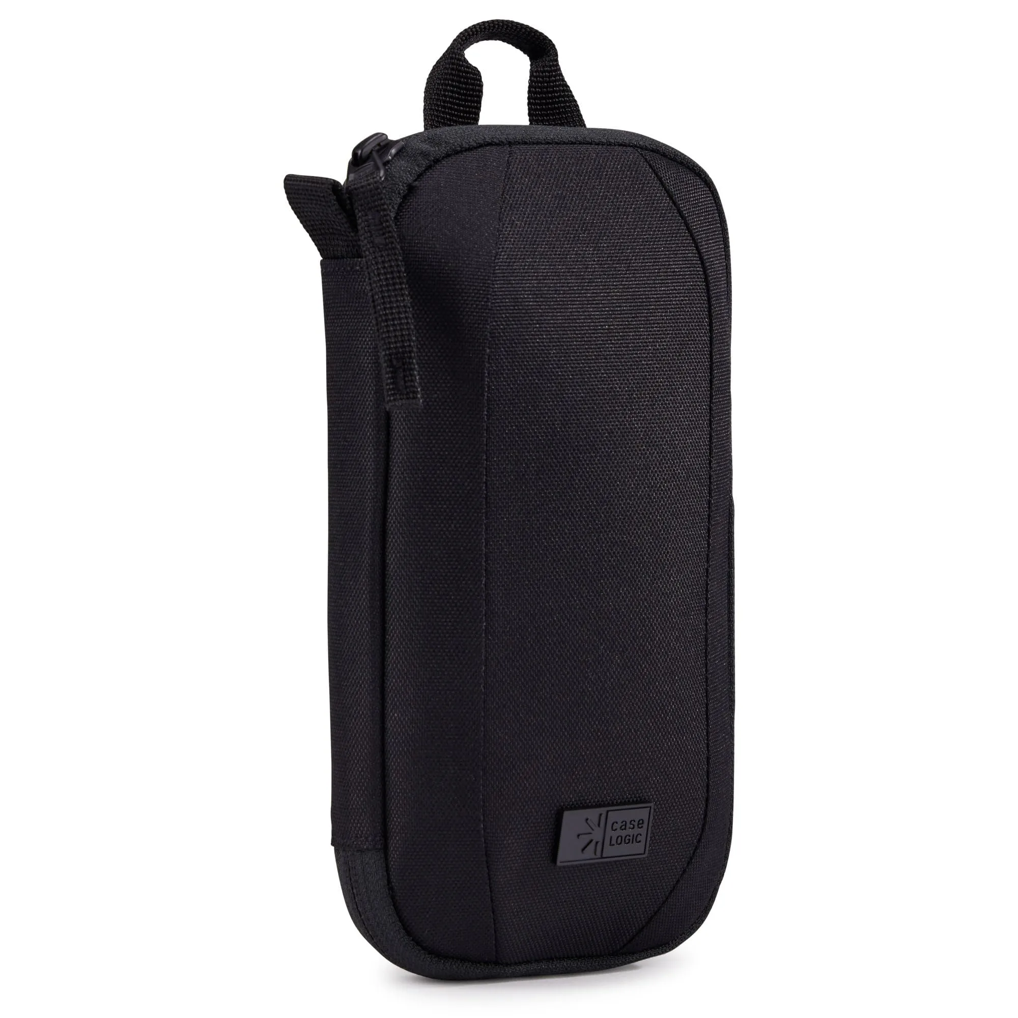 Case Logic Polyester Invigo Small Electronic Case, 9-1/8"H x 4-1/2"W x 2-1/4"D, 66% Recycled, Black