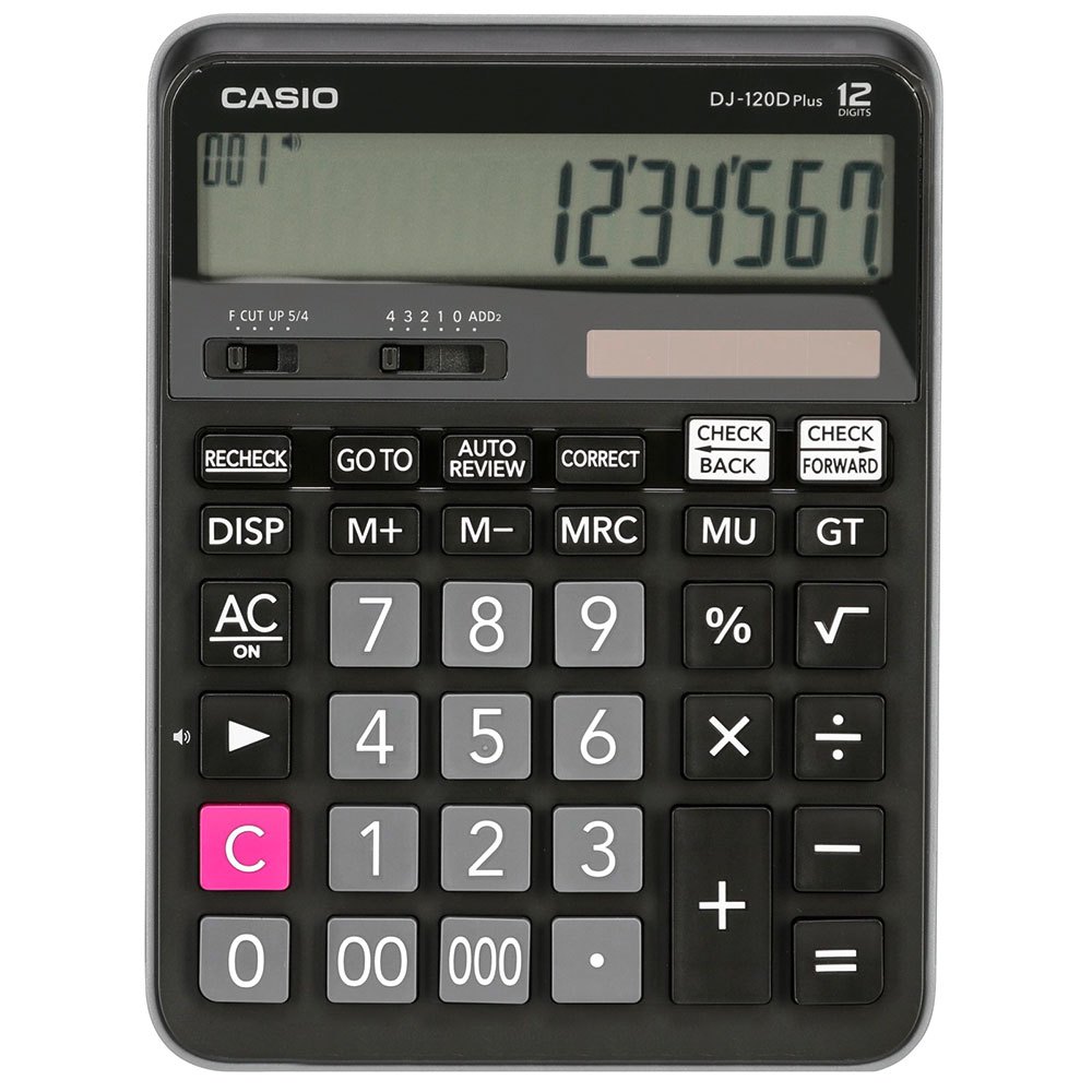 CASIO-CALCULATOR DJ-120D PLUS