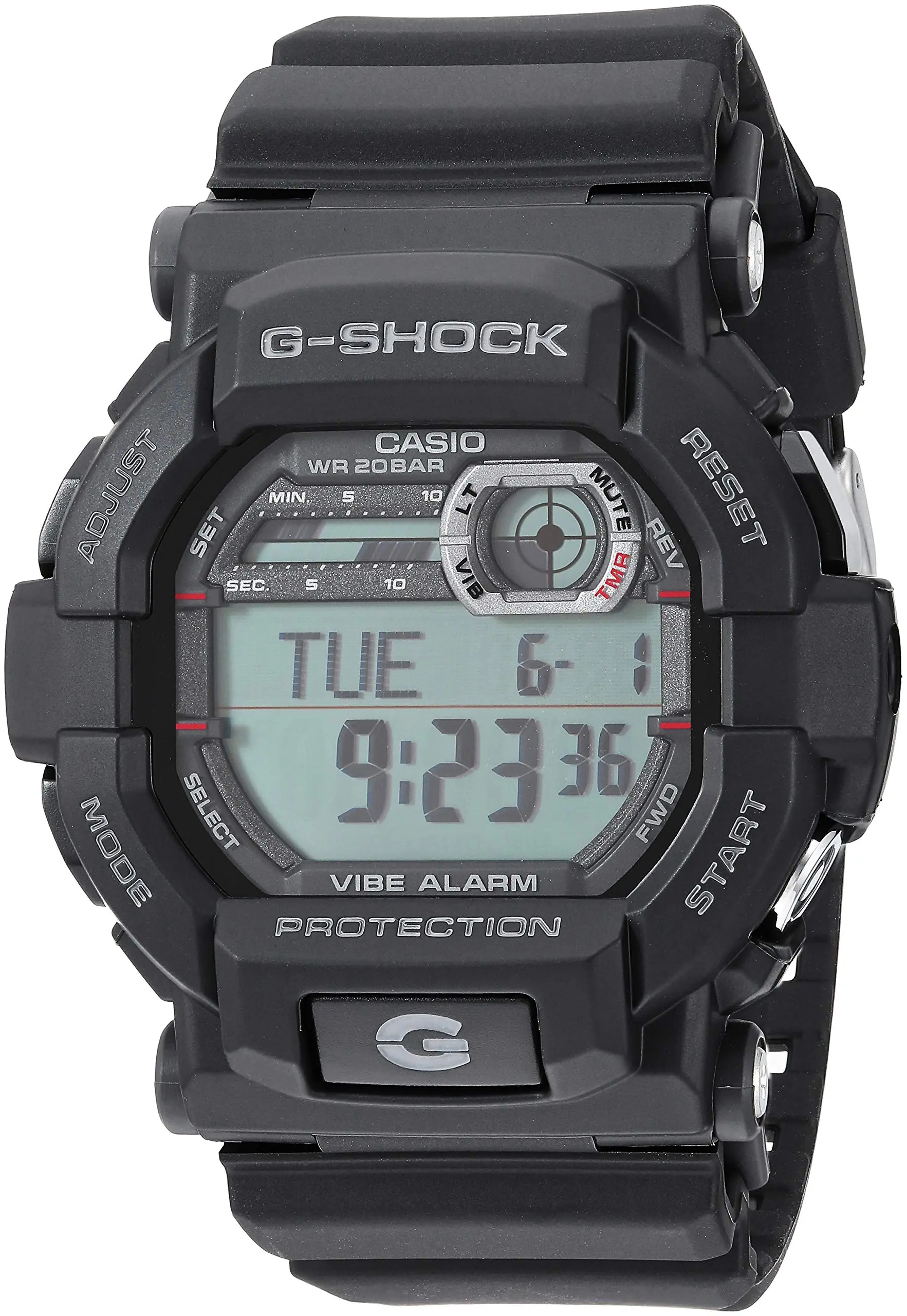 CASIO G-Shock Classic w/ Vibration Alarm & World Time