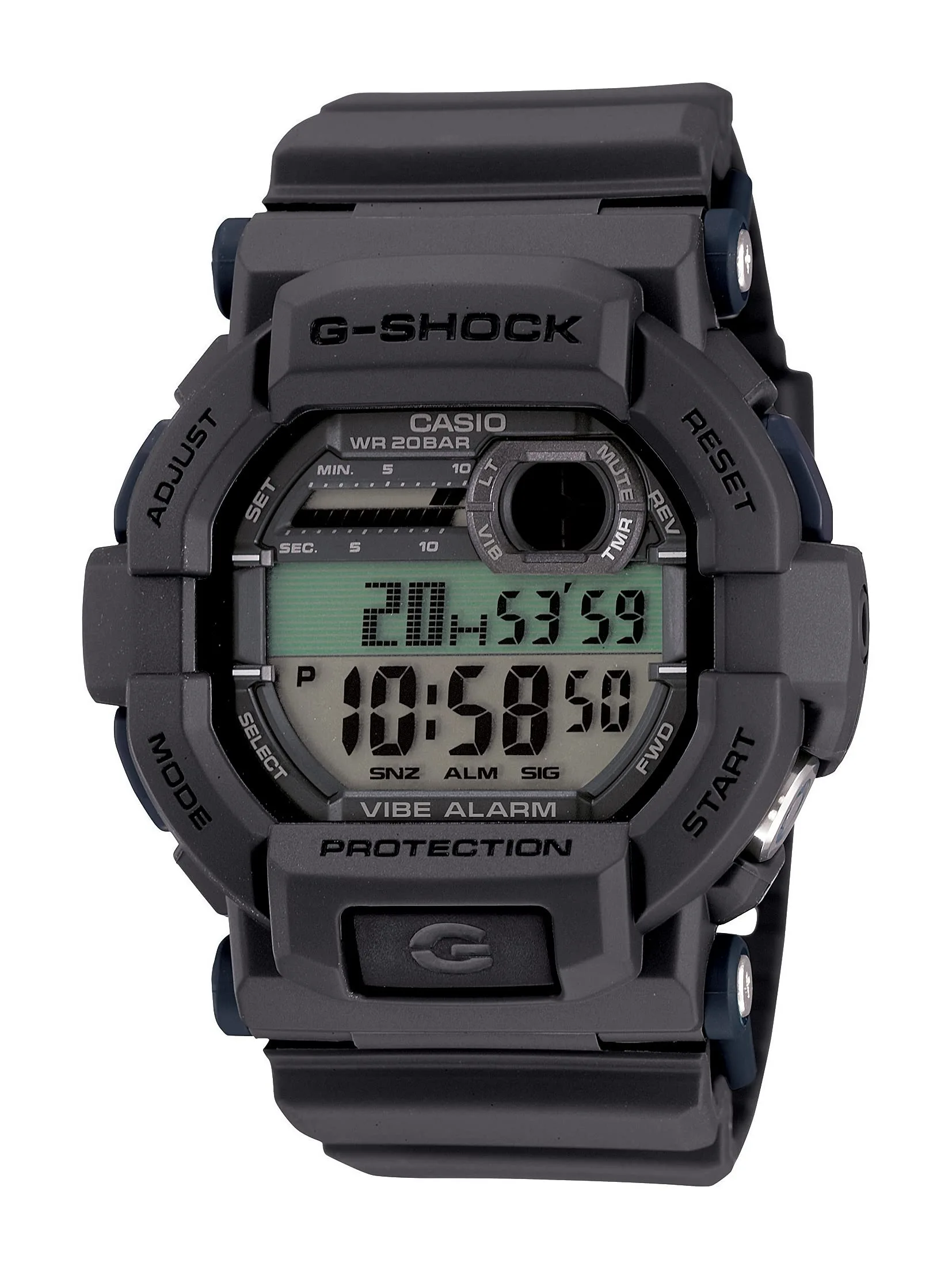 CASIO G-Shock Classic w/ Vibration Alarm & World Time