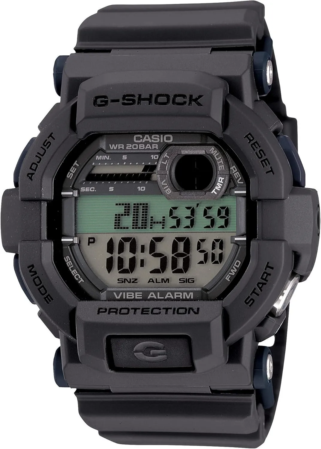 CASIO G-Shock Classic w/ Vibration Alarm & World Time