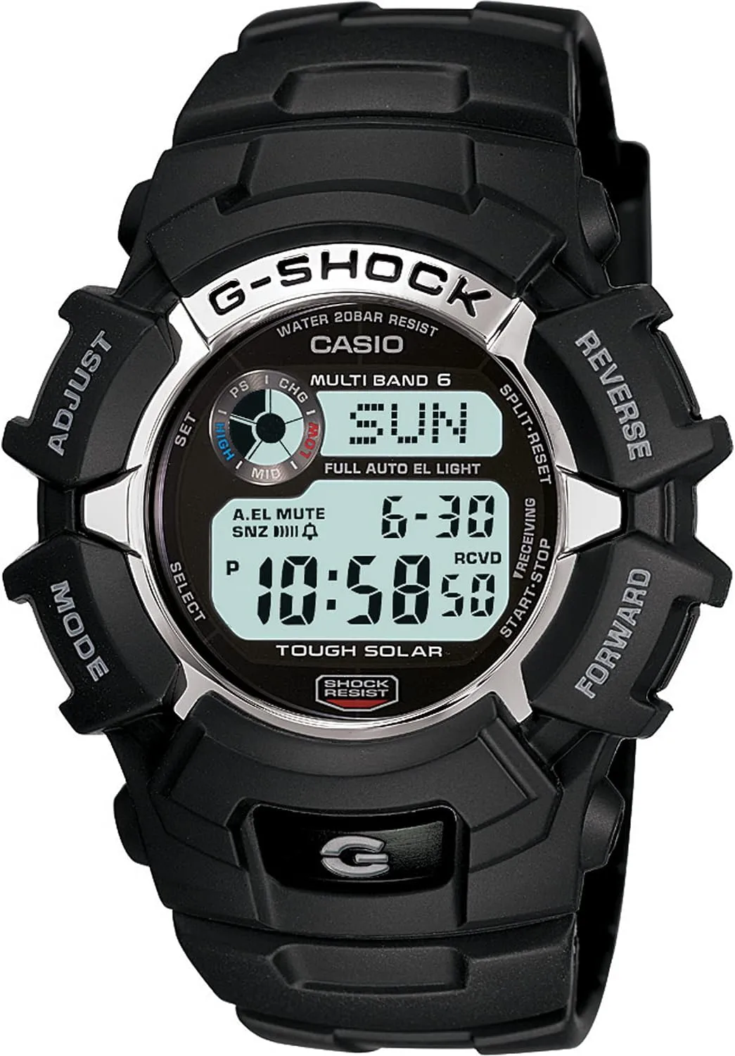 Casio - mens watches Casio G-Shock Solar Atomic (GW2310-1)
