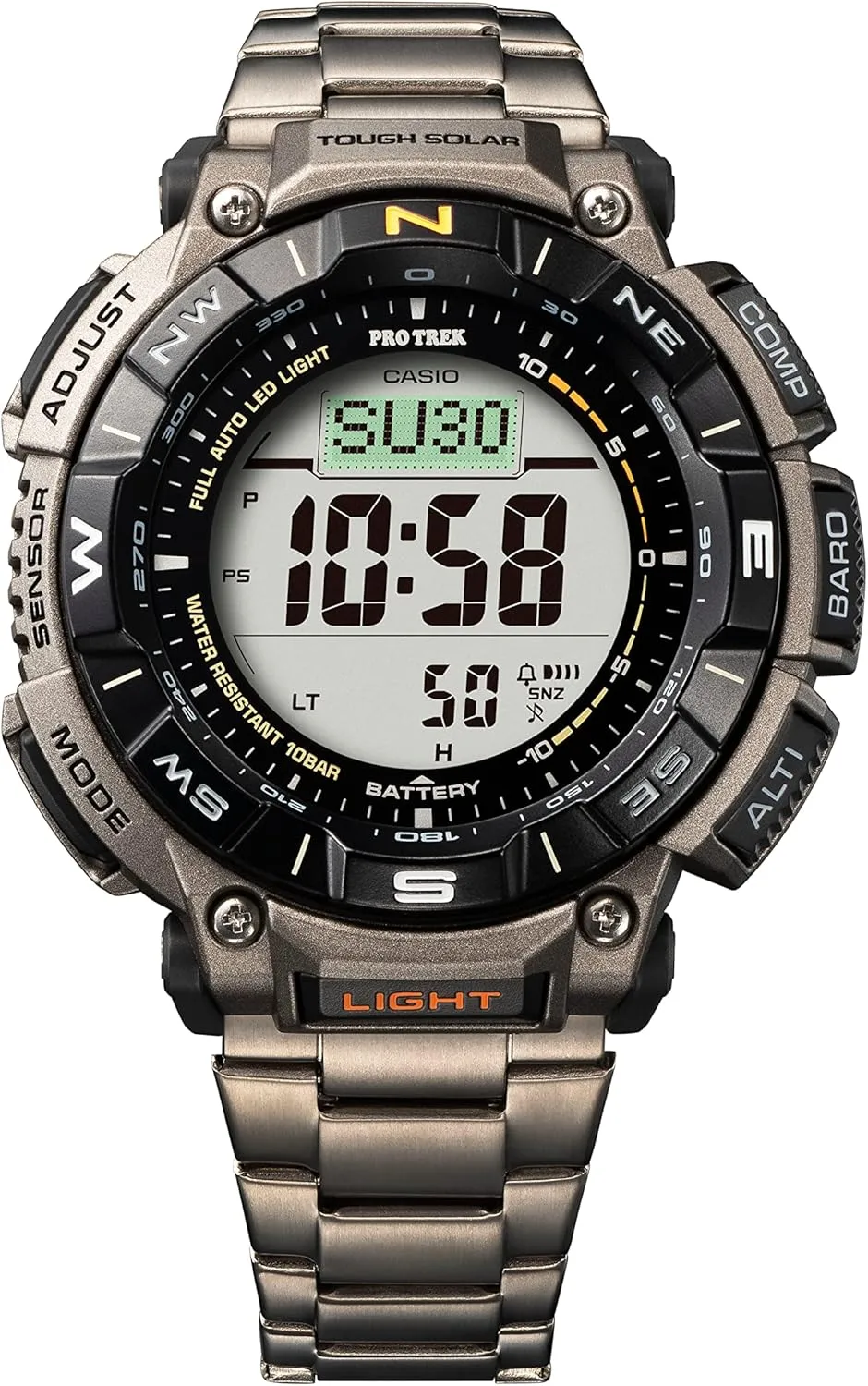 CASIO PRG340 Series Pro Trek Tough Solar Triple Sensor Outdoor Watch