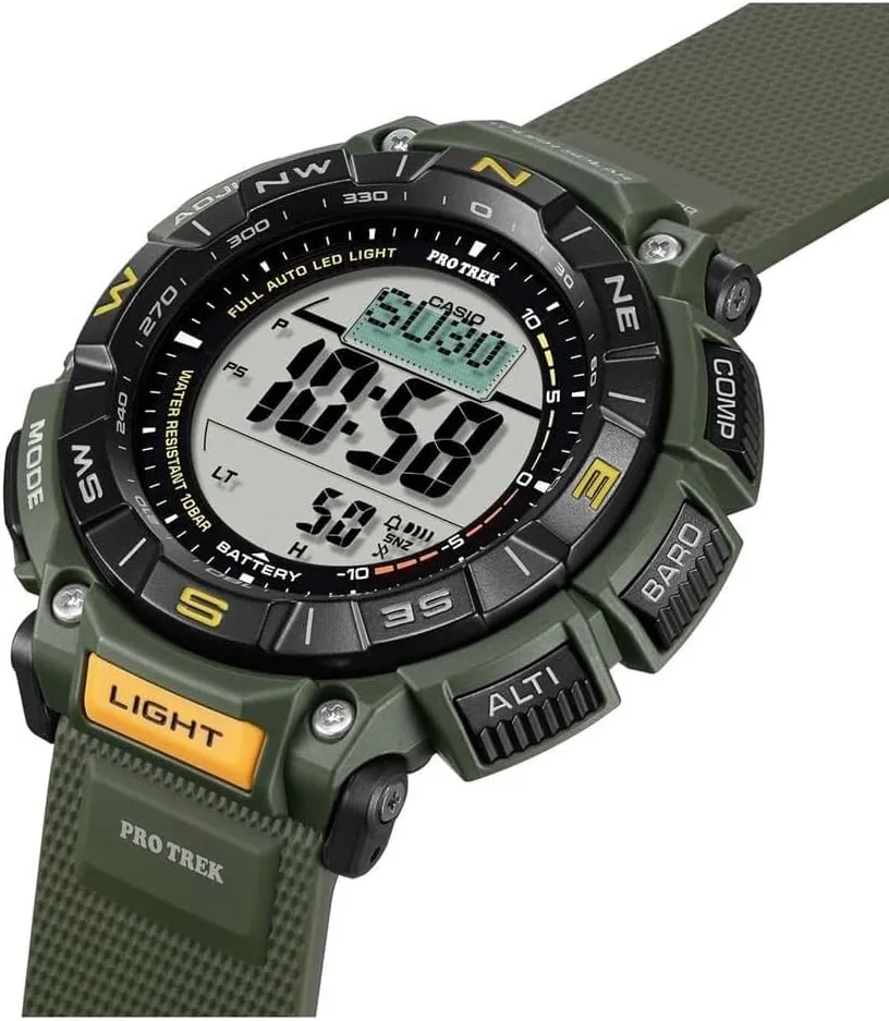 CASIO PRG340 Series Pro Trek Tough Solar Triple Sensor Outdoor Watch